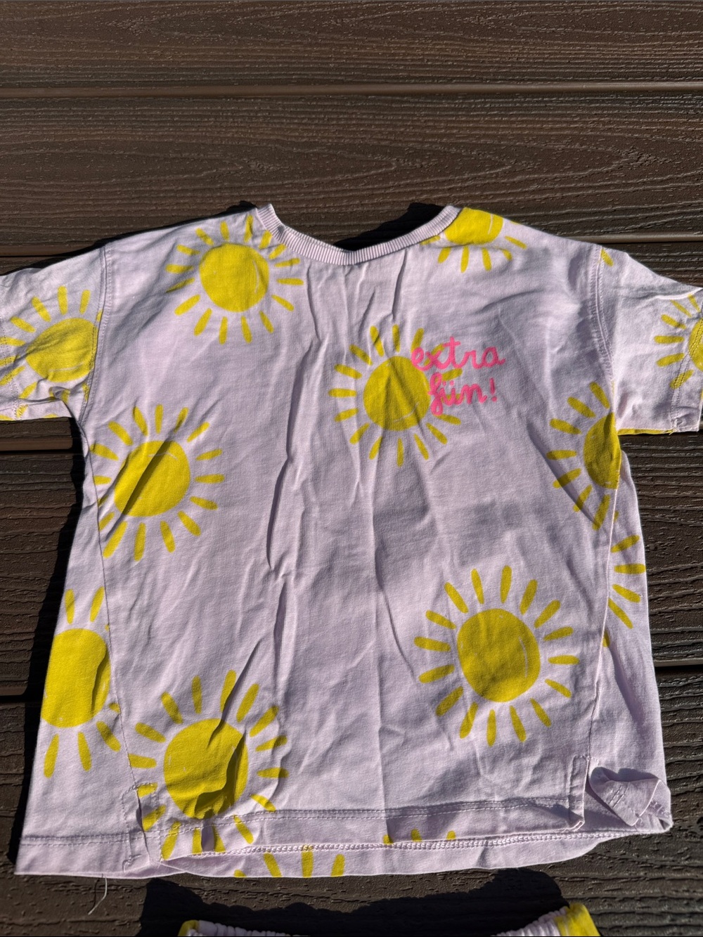 Zara Pink and Yellow Sun Matching Set - Picture 5 of 5